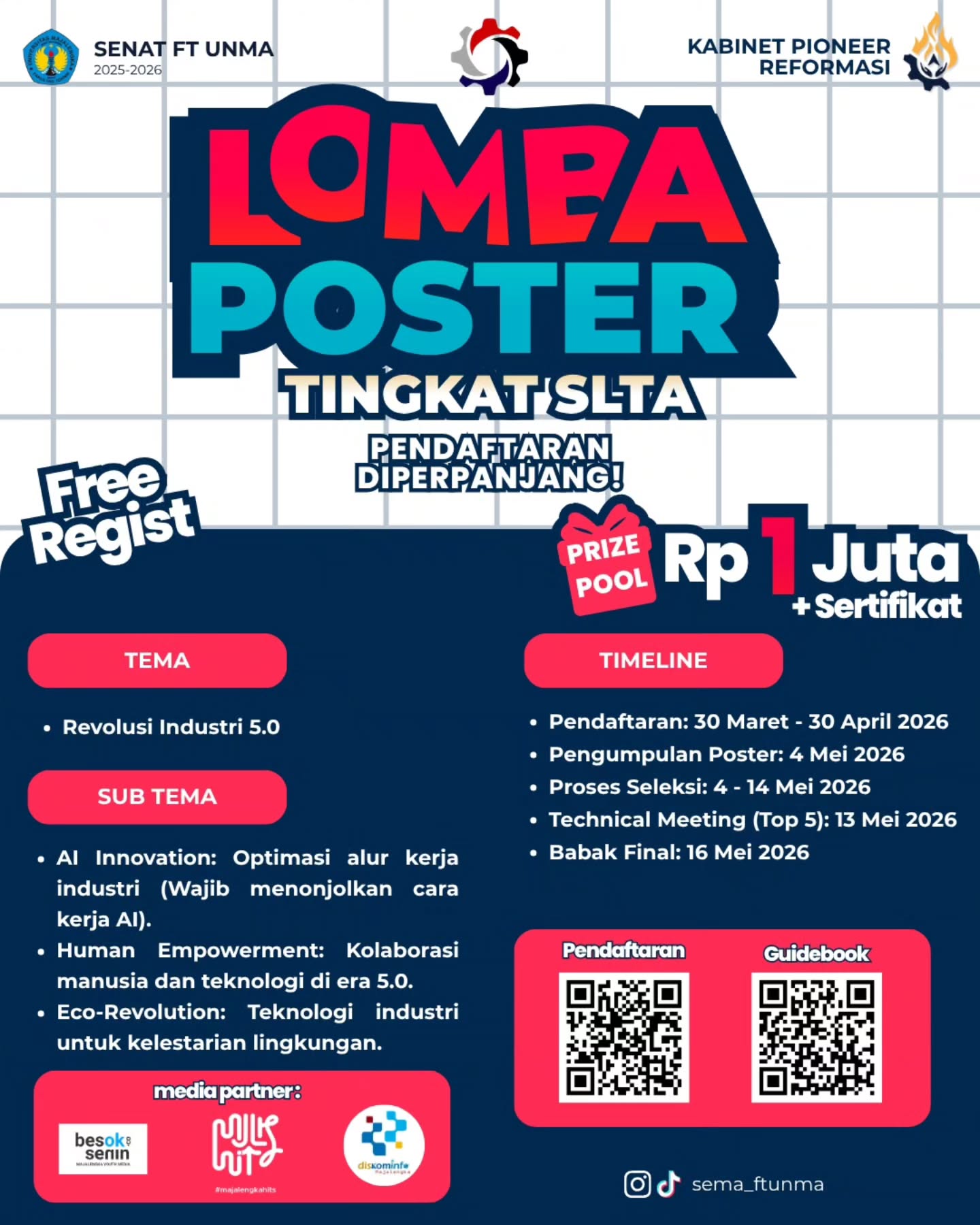 Lomba Poster Tingkat SLTA - Poster 2