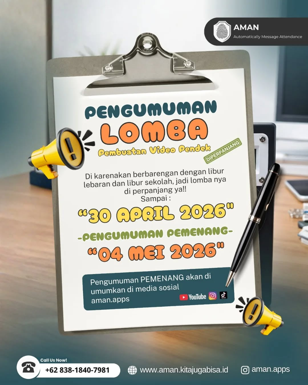 AMAN.APPS Video Pendek - Poster 2