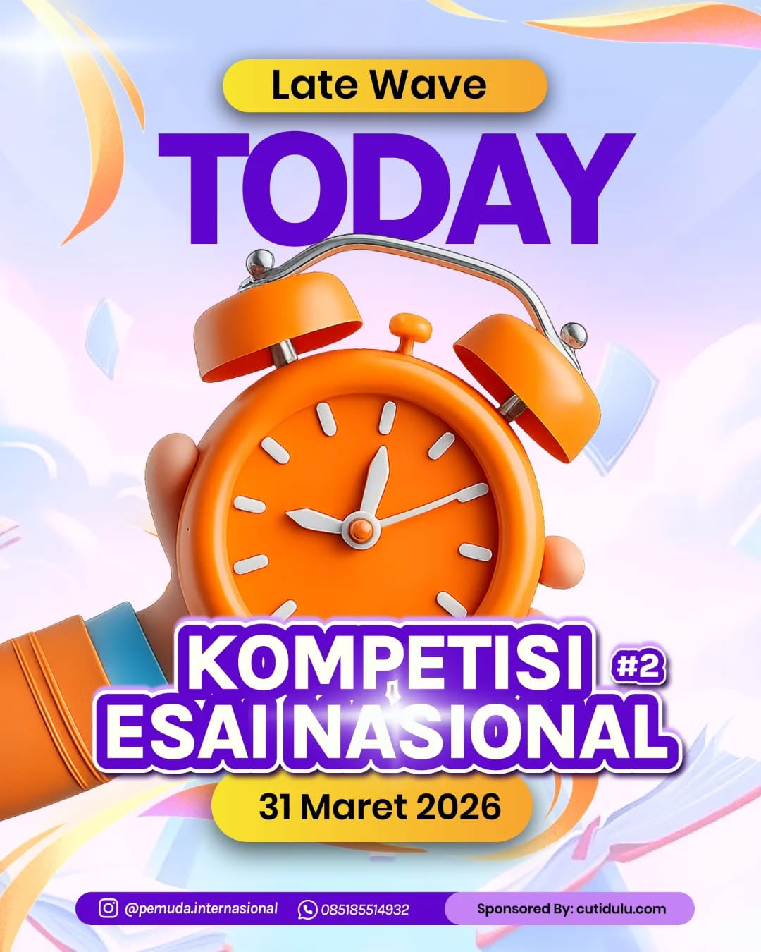 Kompetisi Esai Nasional 2 - Poster 2