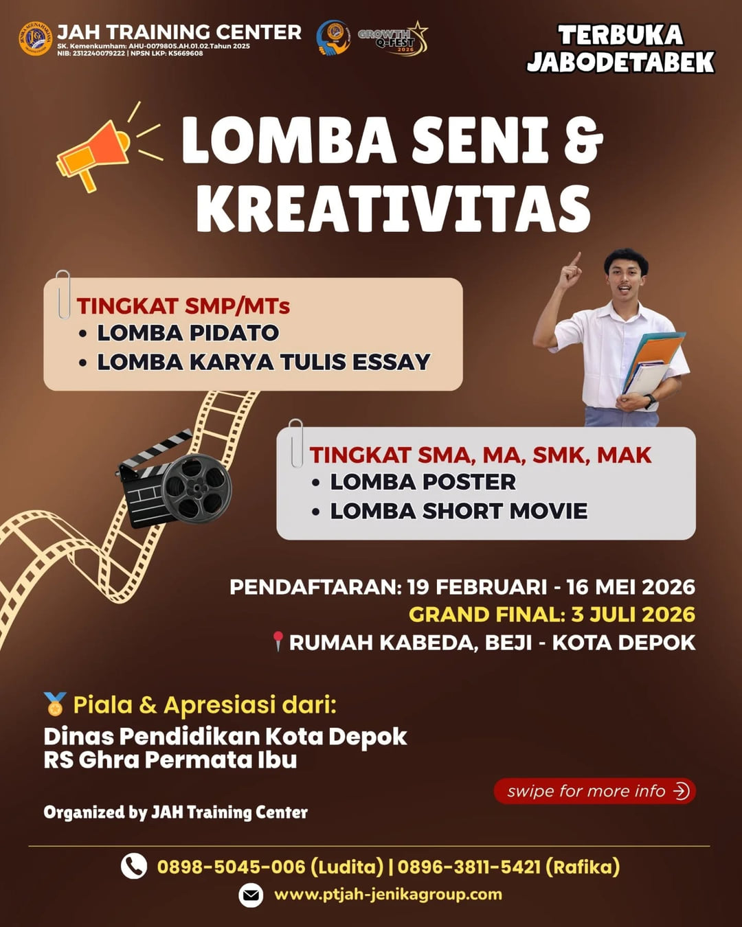 LOMBA SENI & KREATIVITAS 2026 - Poster 2