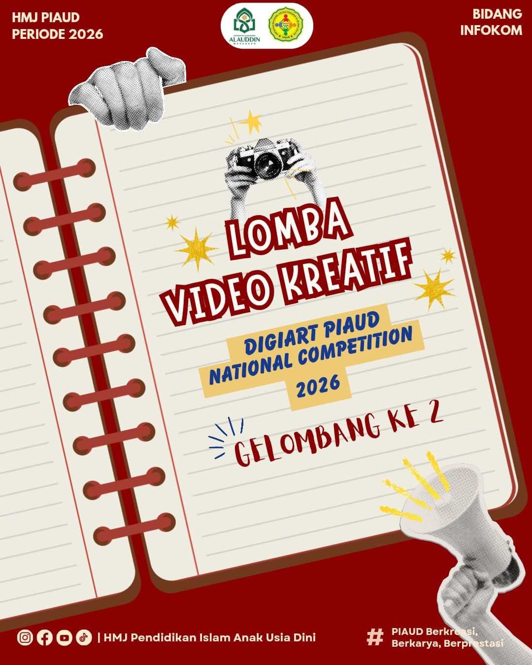 DIGIART PIAUD NATIONAL COMPETITION 2026 (Gelombang 2) - Poster 2