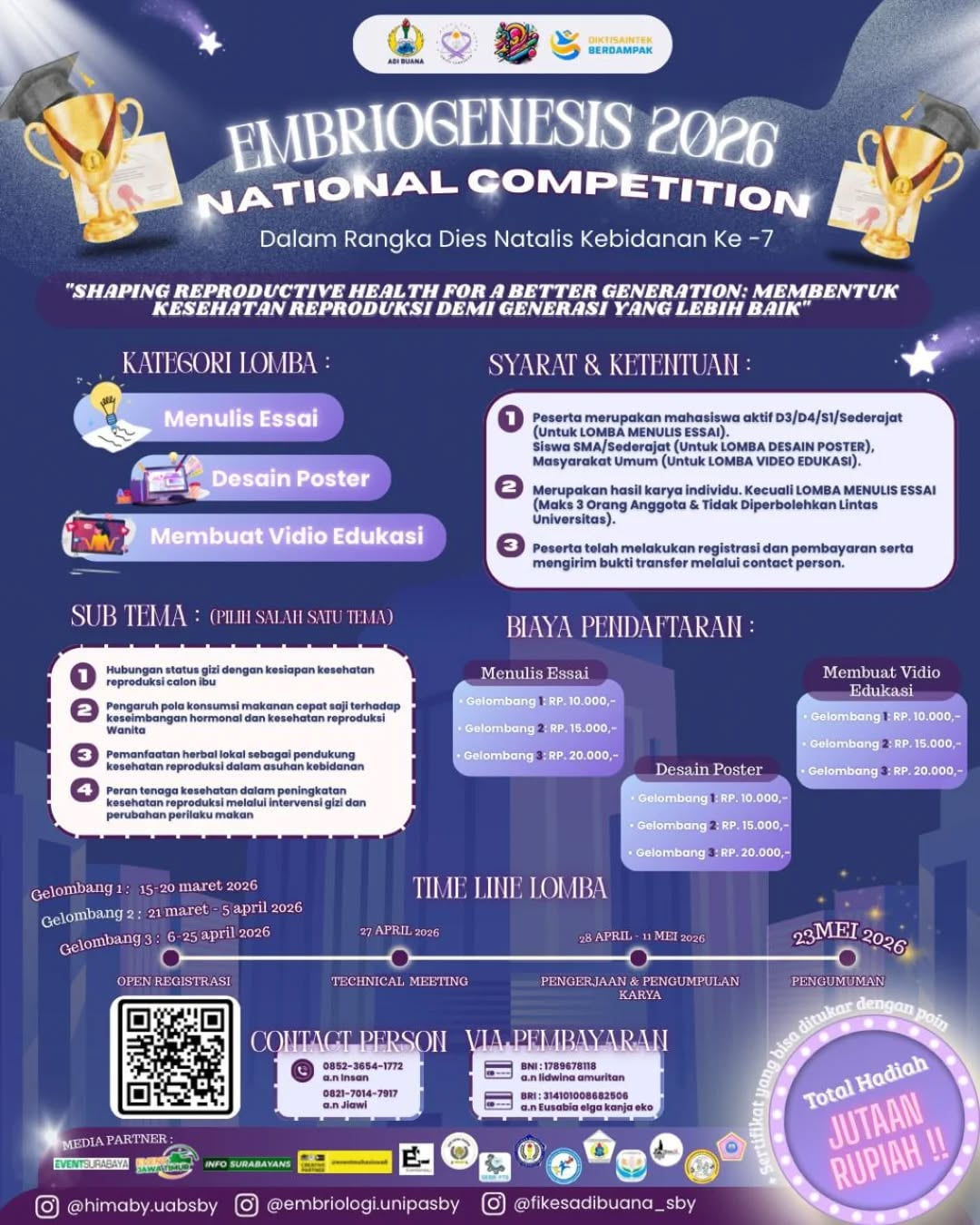 EMBRIOGENESIS 2026 NATIONAL COMPETITION - Poster 2