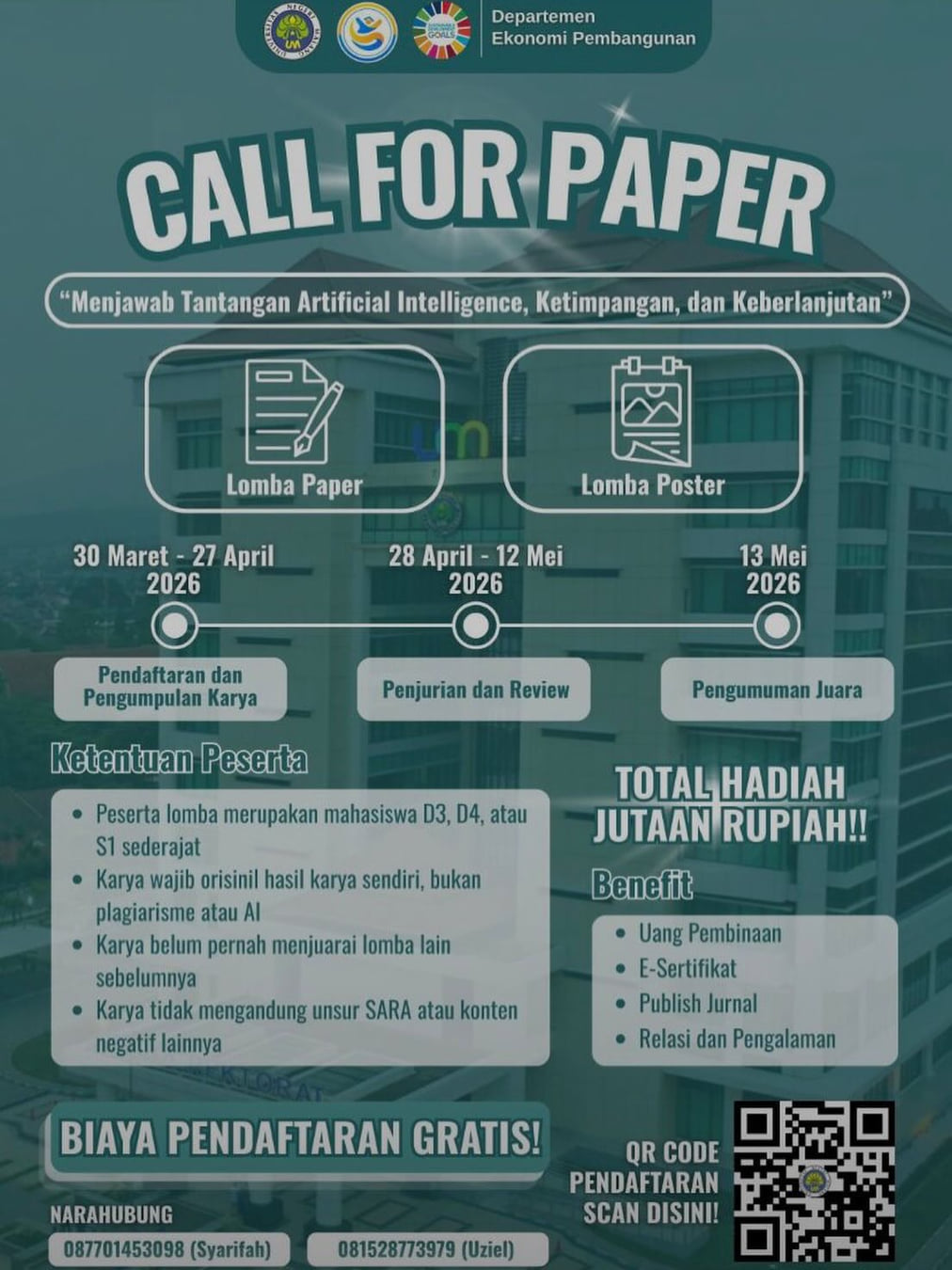 Call for Paper & Poster - Poster 2