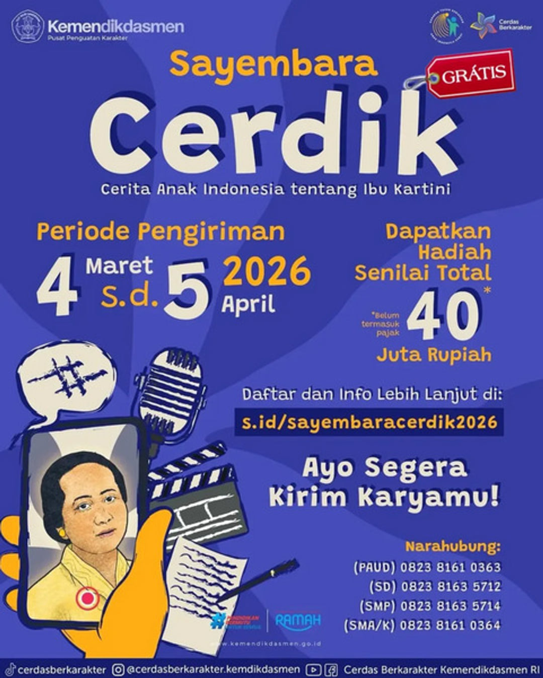 Sayembara Cerdik (Cerita Anak Indonesia tentang Ibu Kartini) - Poster 2