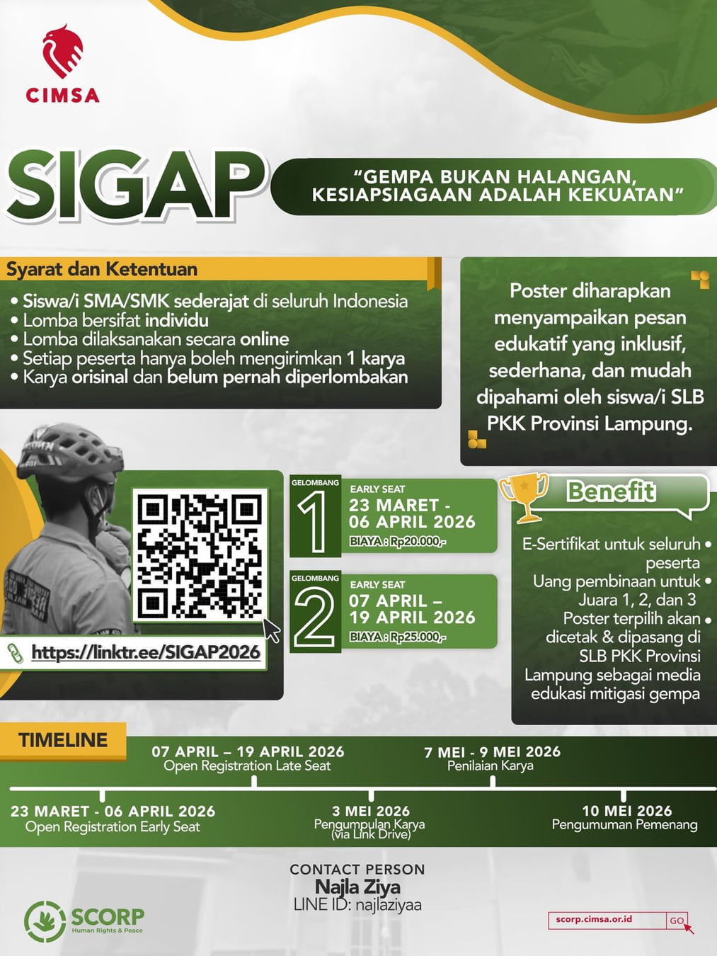 Lomba Poster SIGAP 2026 - Poster 2