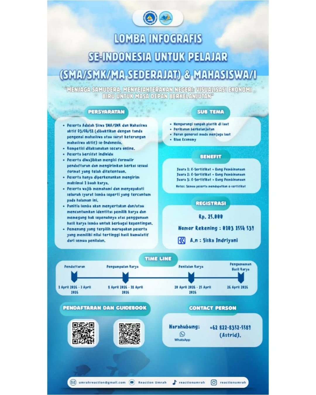 Lomba Infografis Se-Indonesia - Poster 2