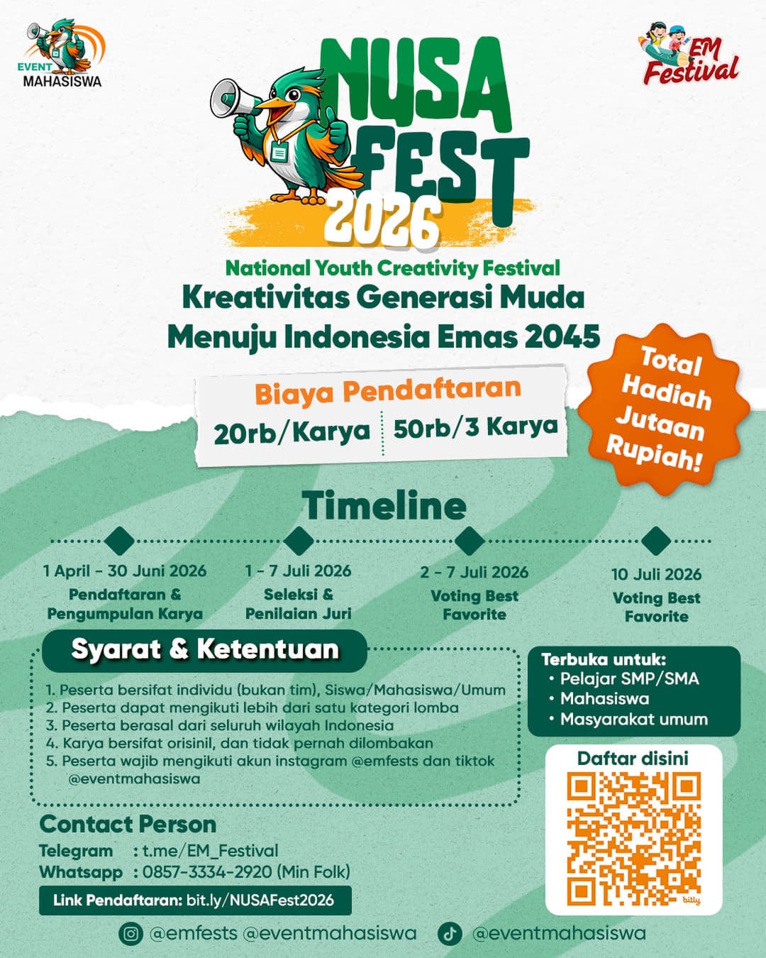 NUSA FEST 2026 - Poster 2