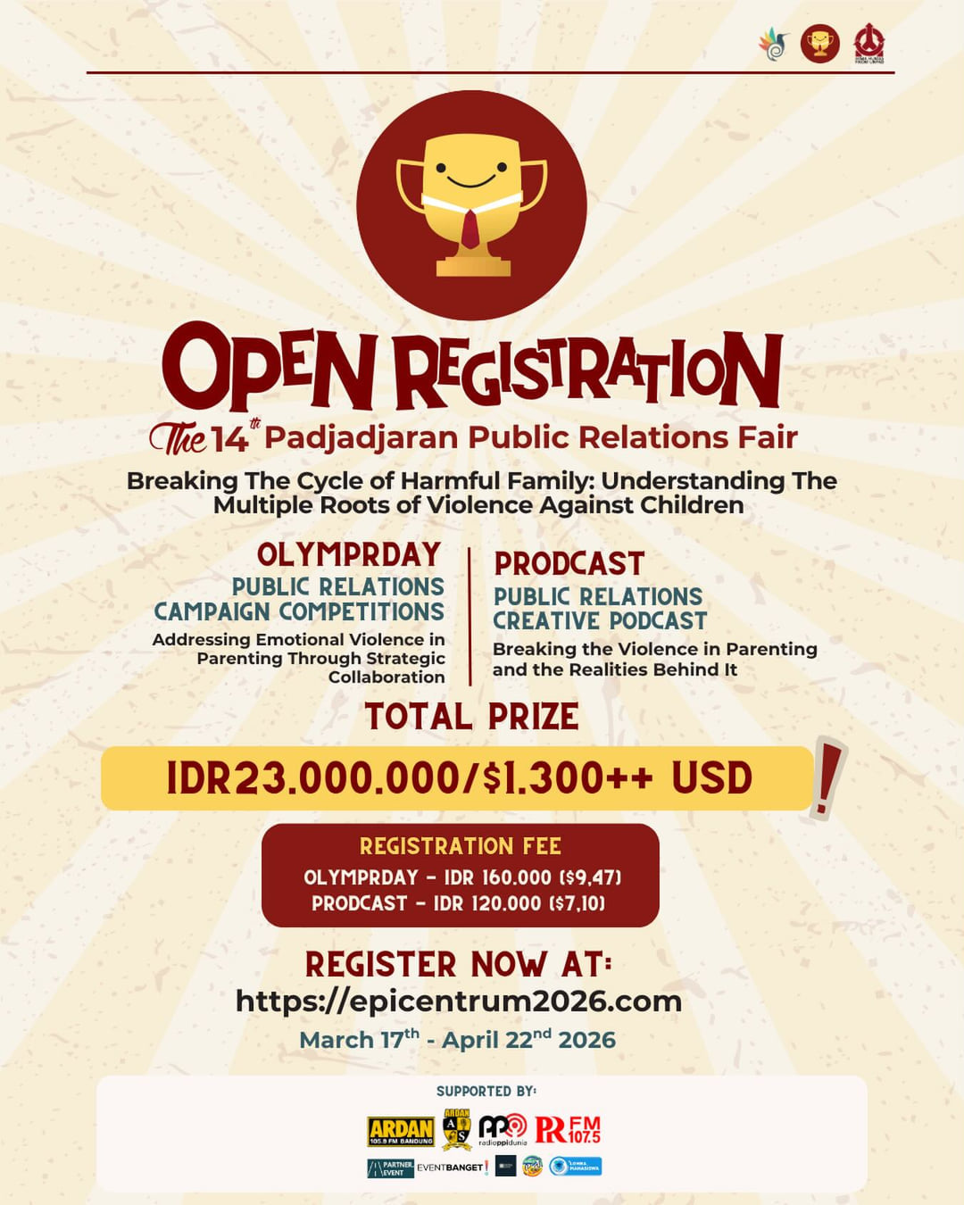 PPRF Epicentrum 2026 - Poster 2