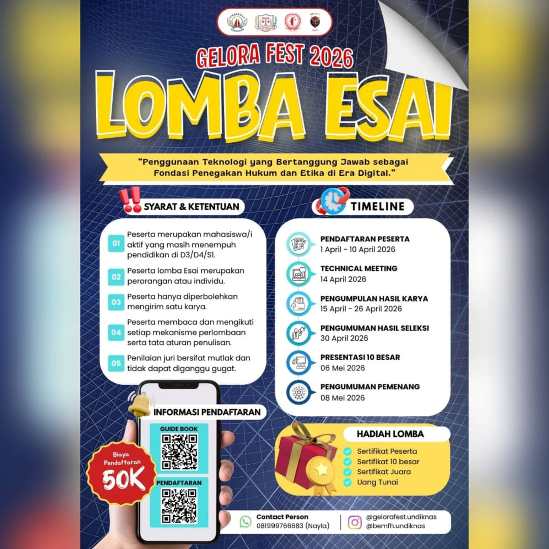 Lomba Esai & Pidato - Poster 2