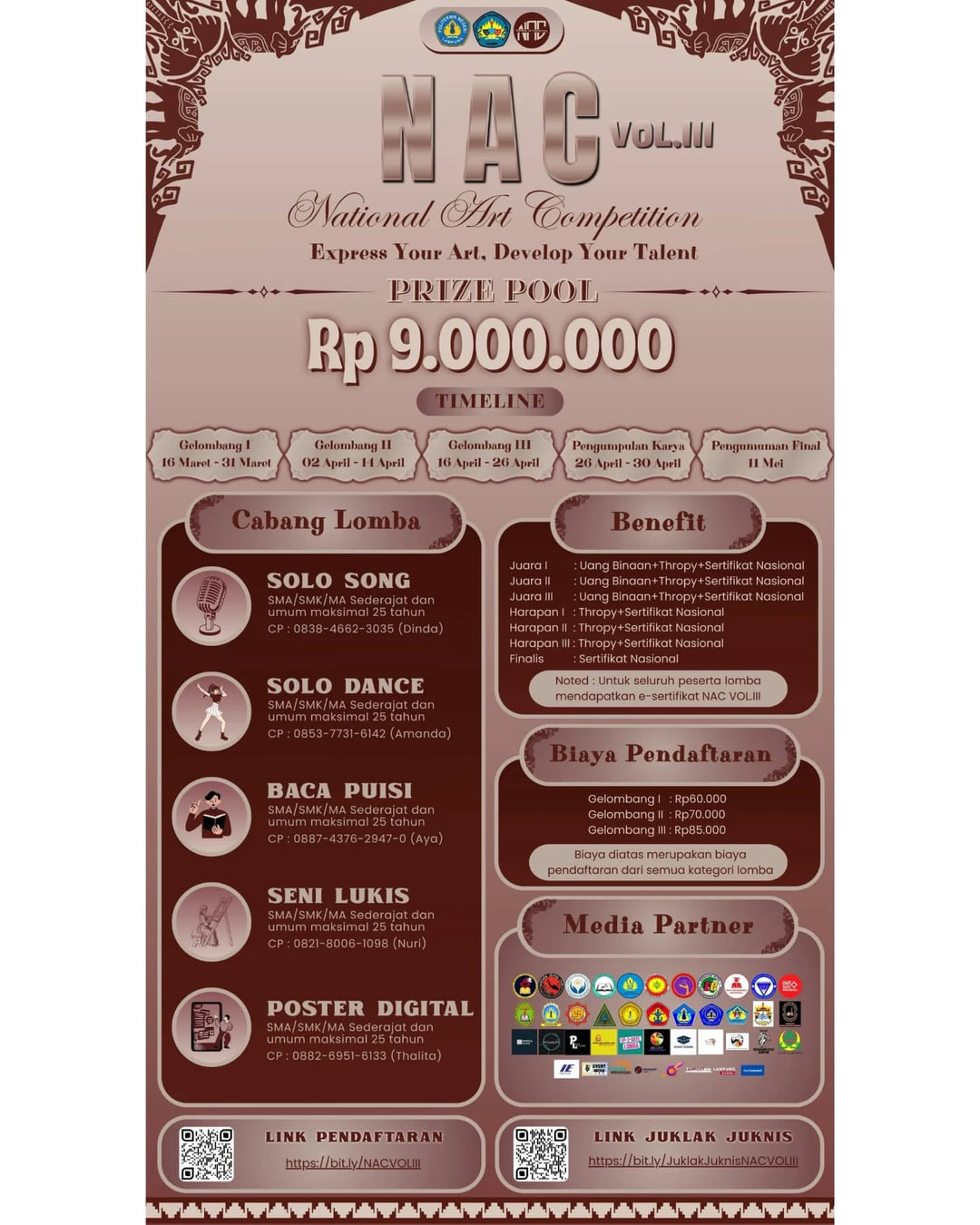 National Art Competition Vol. III - Poster 2