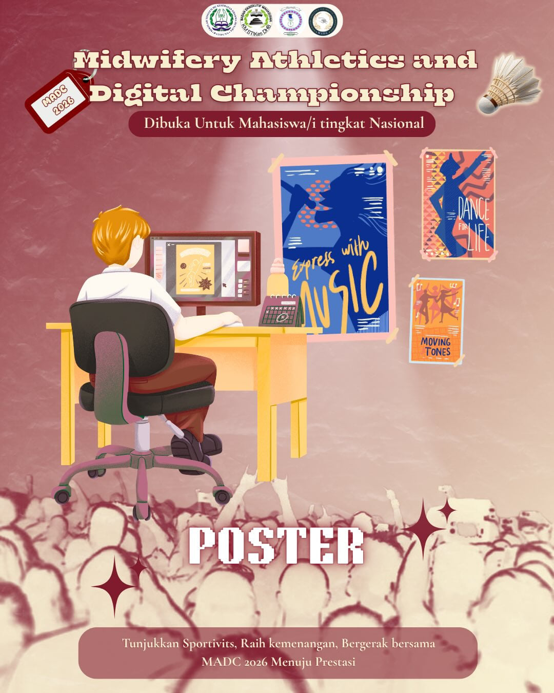 Midwifery Athletics and Digital Championship - Lomba Poster - Poster 2