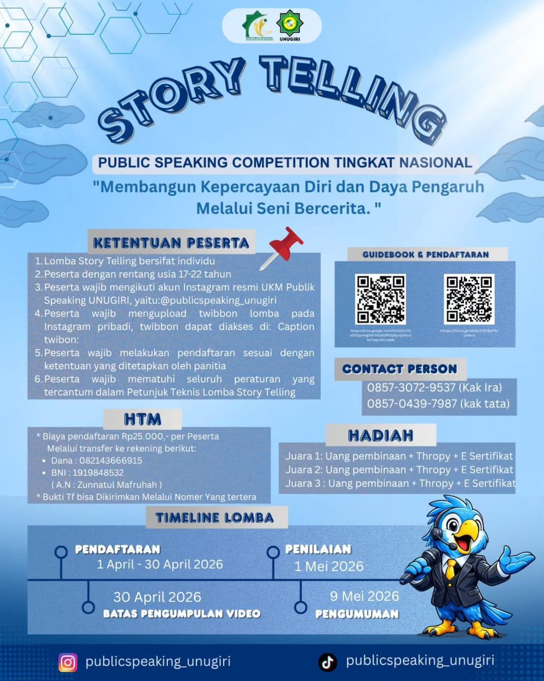 STORY TELLING COMPETITION - Poster 2