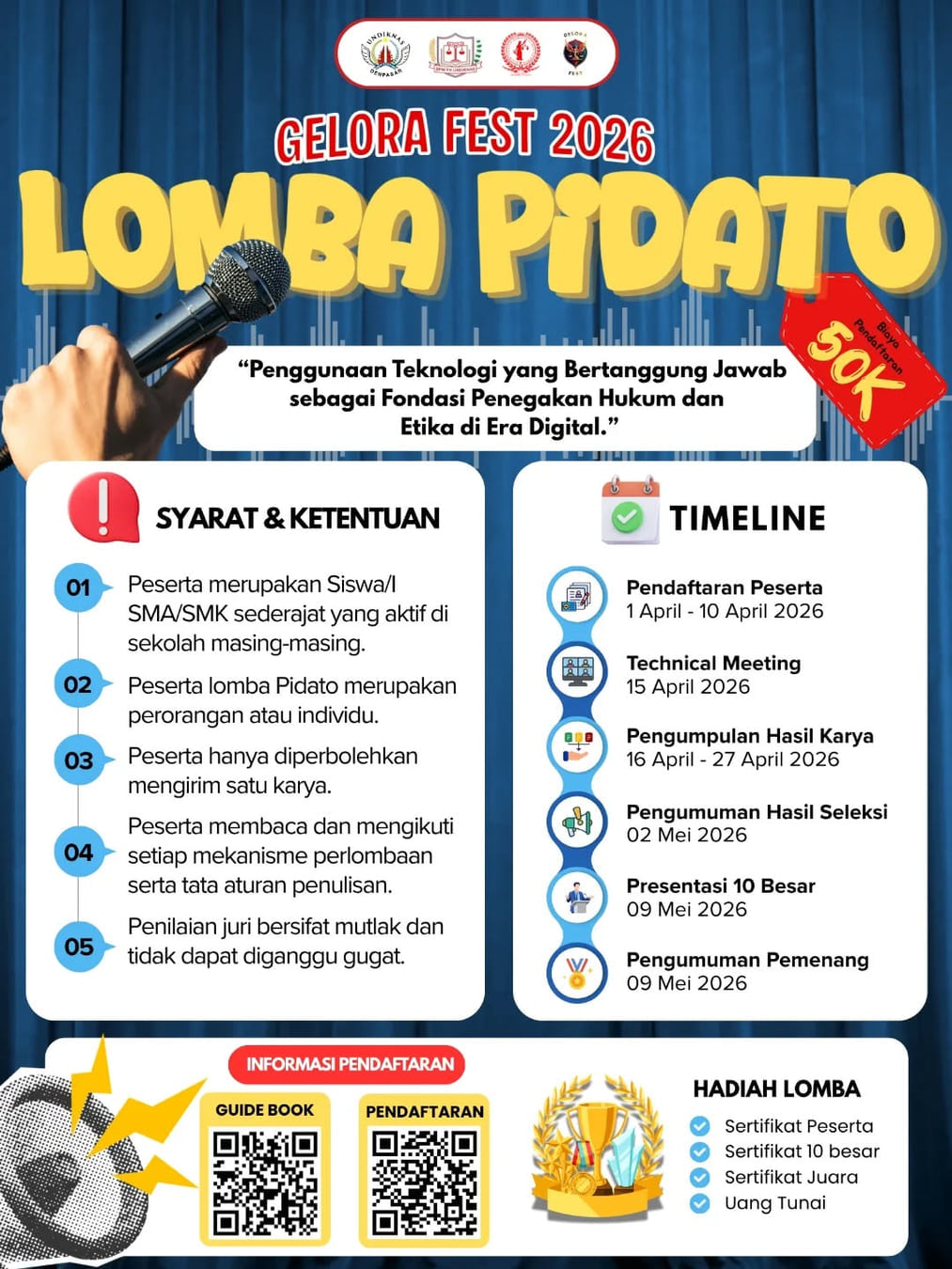 Lomba Pidato - Poster 2
