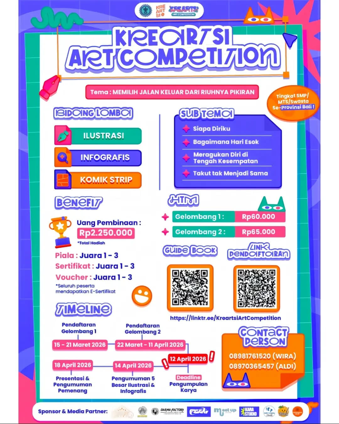 Kreartsi Art Competition - Poster 2