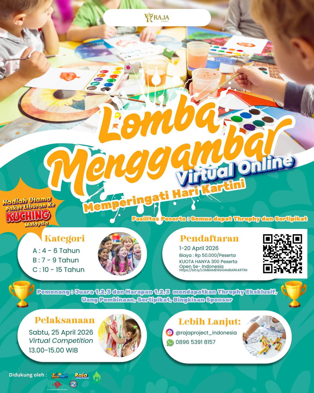 Lomba Menggambar Virtual Online - Poster 2