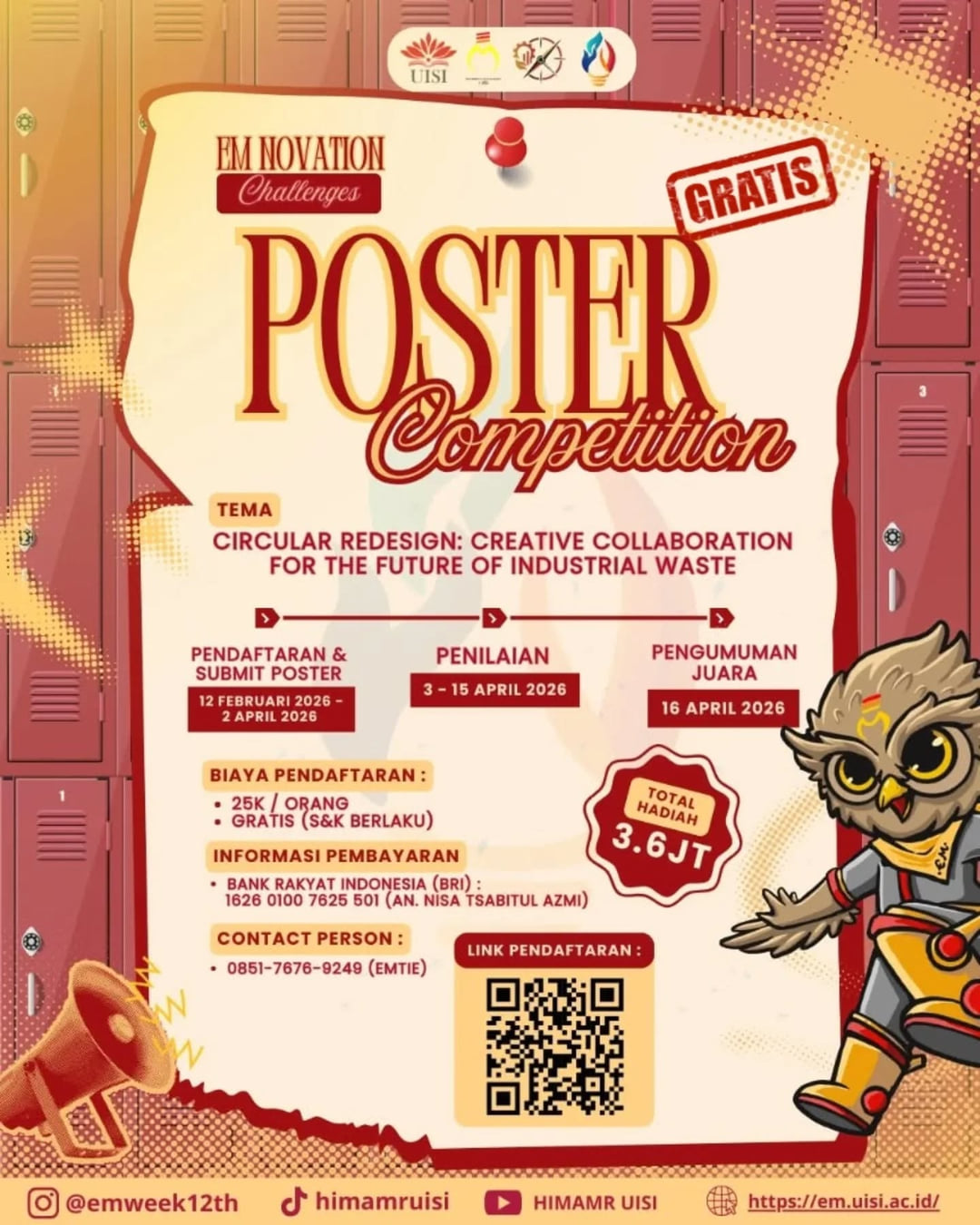 POSTER COMPETITION – EM NOVATION CHALLENGES - Poster 2