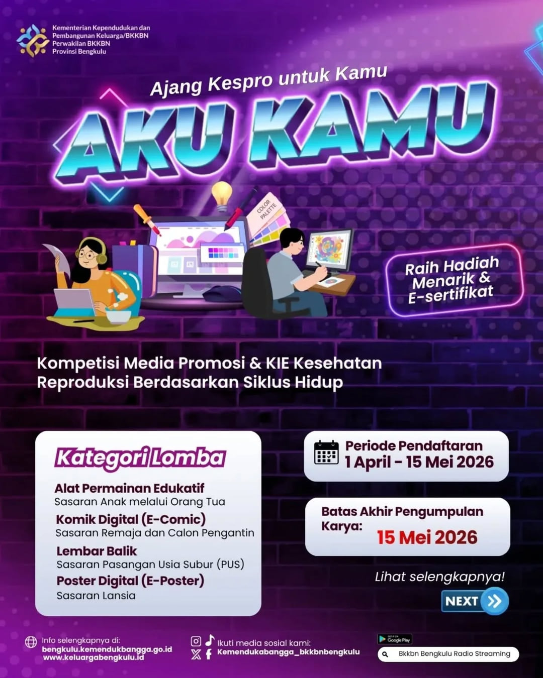 AKU KAMU: Ajang Kespro untuk Kamu! - Poster 2