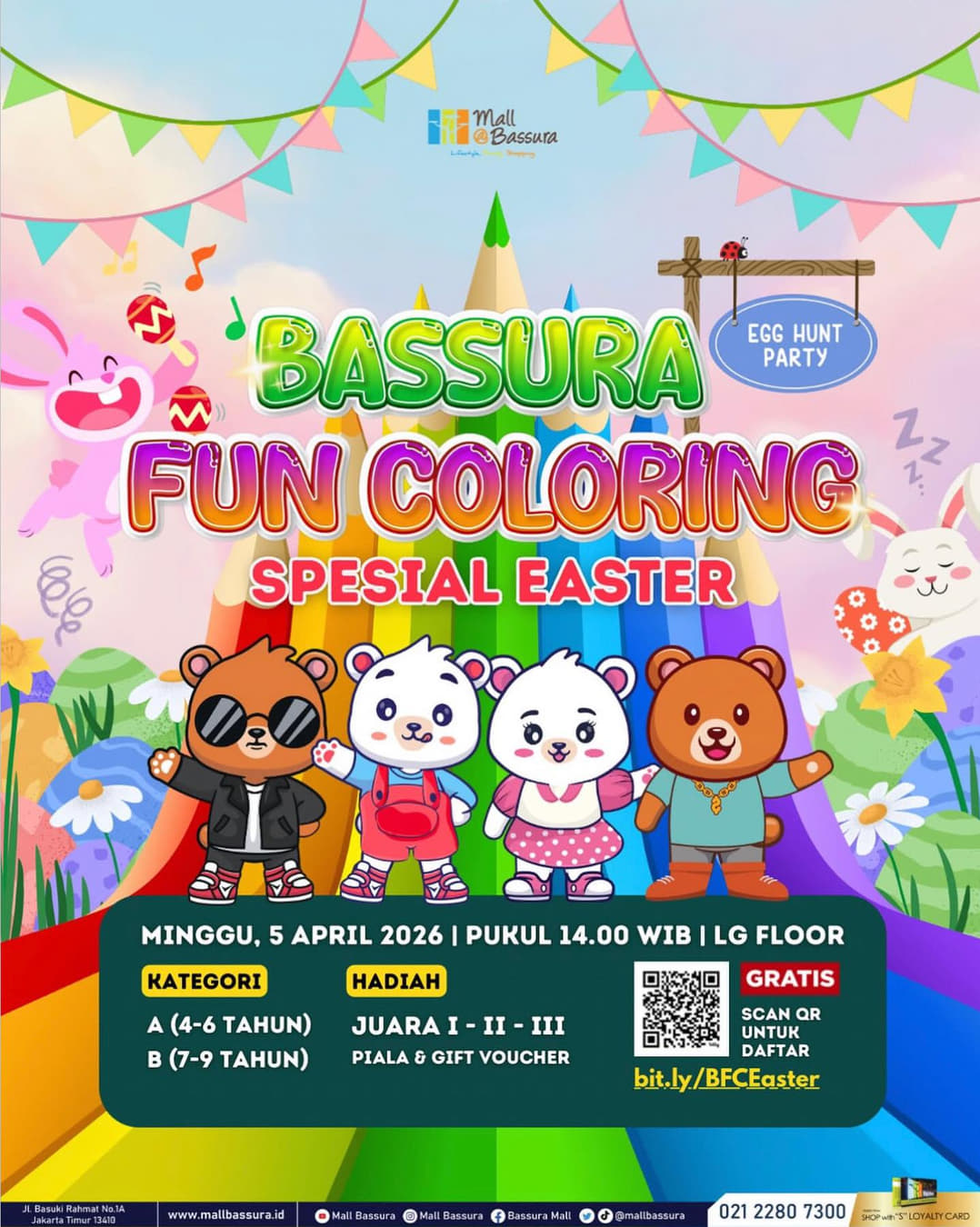 Bassura Fun Coloring Spesial Easter - Poster 2