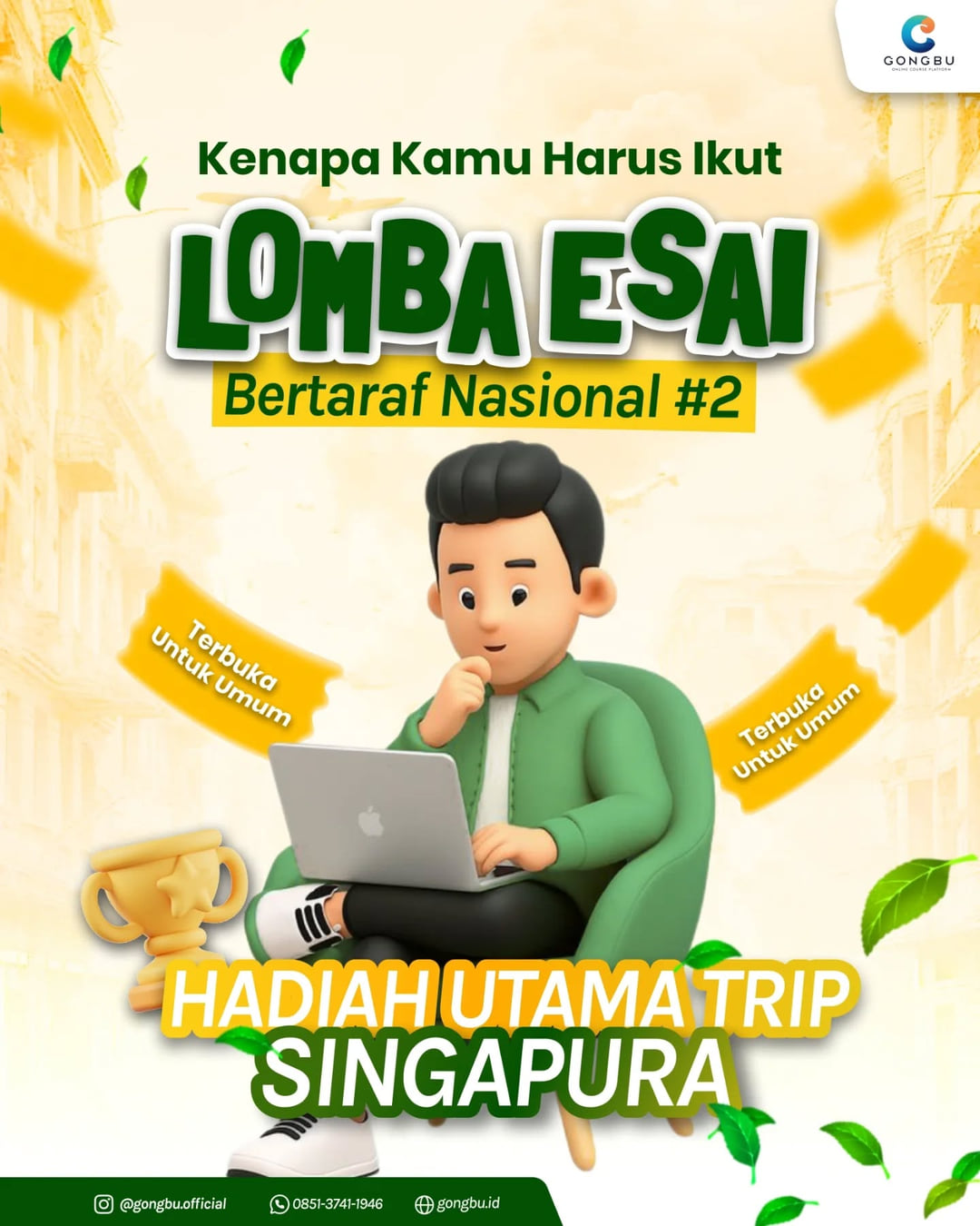 Lomba Esai Bertaraf Nasional #2 - Poster 2
