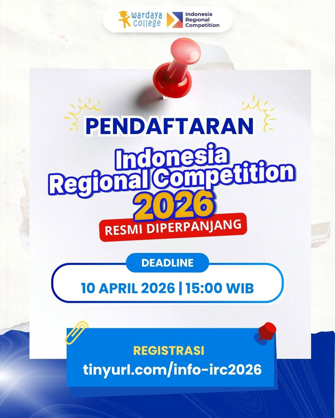 Indonesia Regional Competition (IRC) 2026 - Poster 2