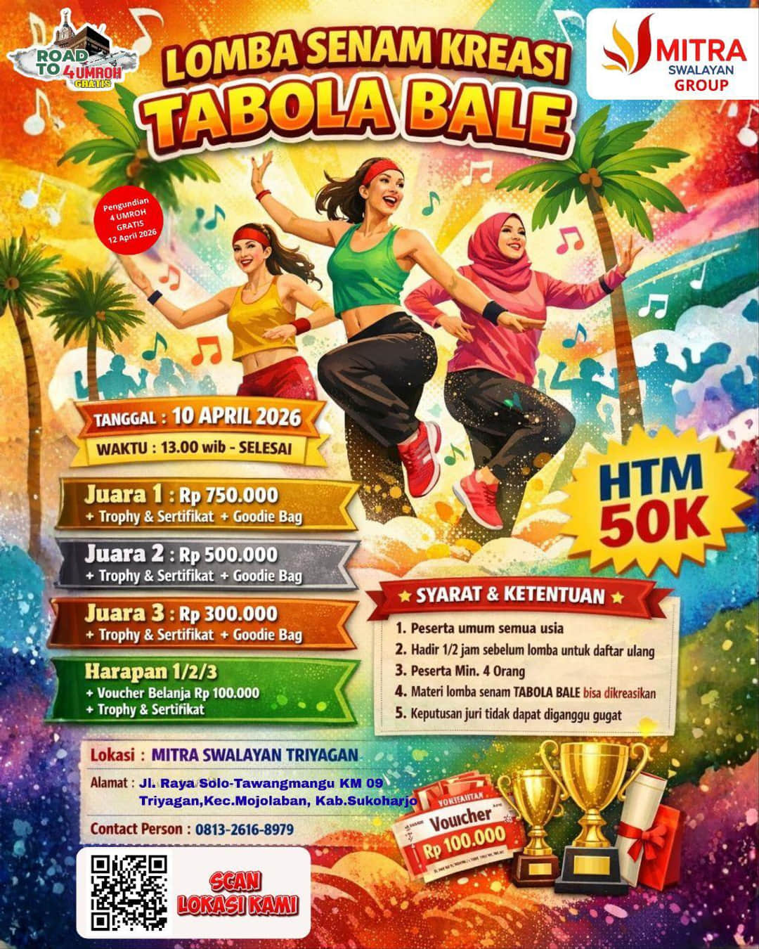 LOMBA SENAM KREASI TABOLA BALE - Poster 2