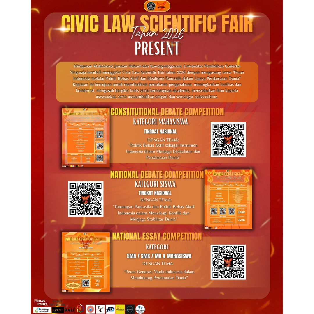 Civic Law Scientific Fair 2026 - Poster 2