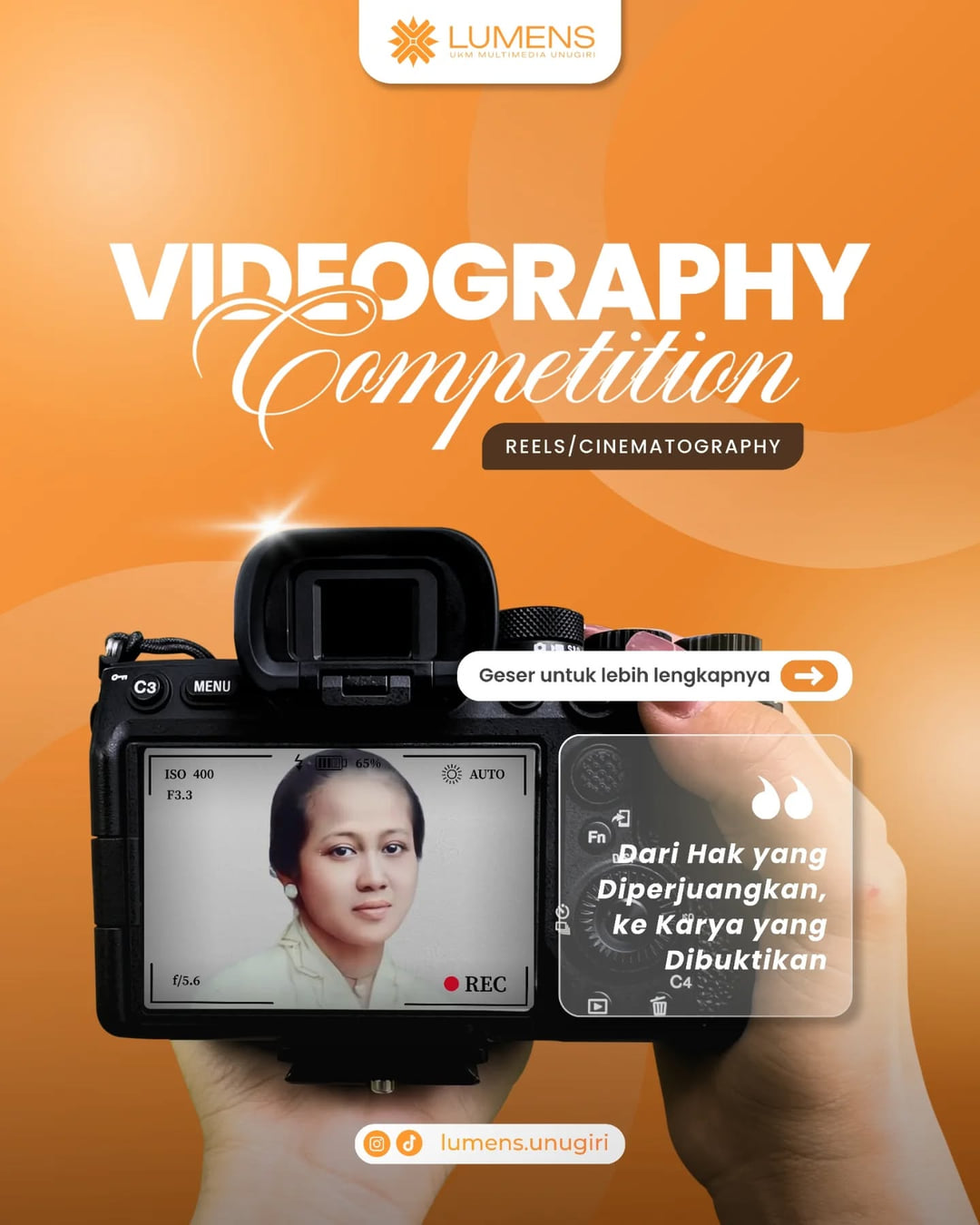 Videography Competition - Poster 2