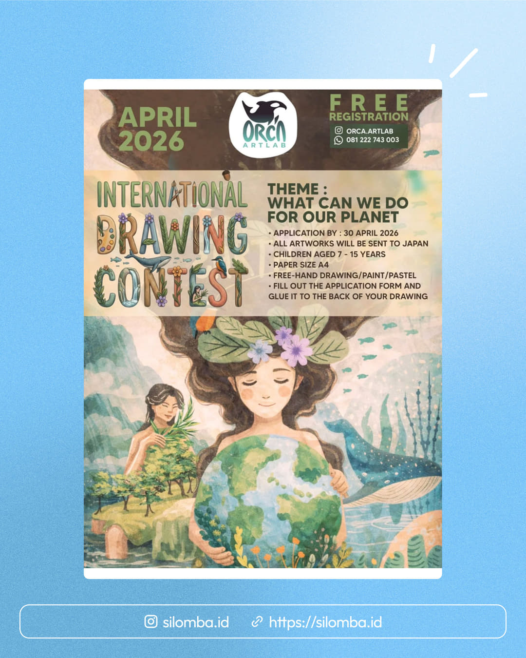 International Drawing Contest - Poster 1