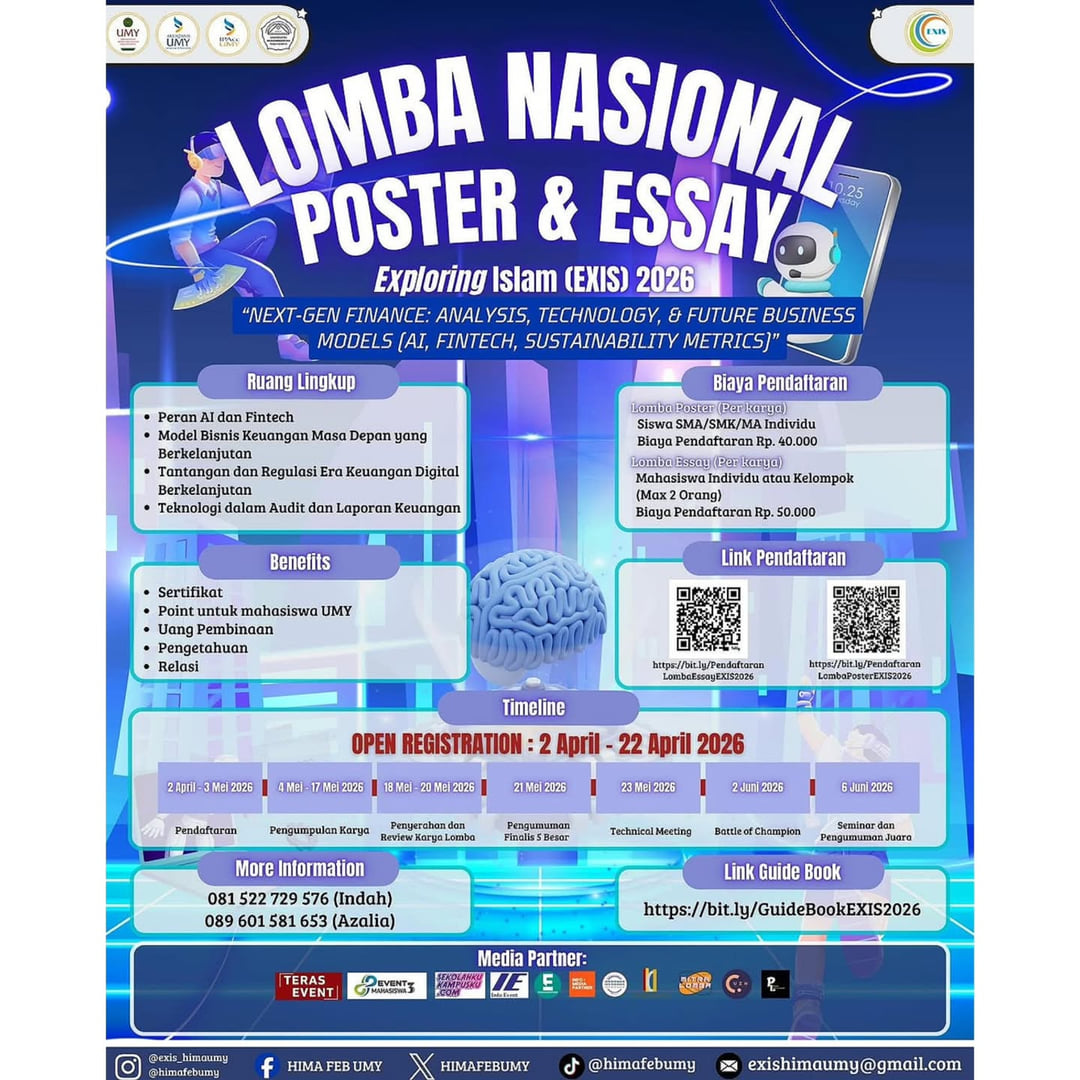 Lomba Nasional EXIS 2026 - Poster 2