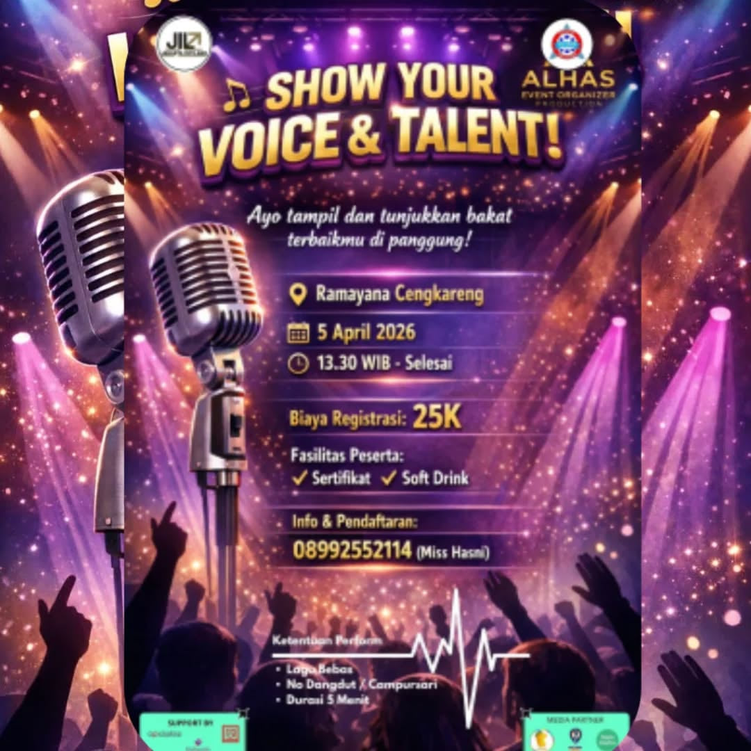 Show Your Voice & Talent! - Poster 2