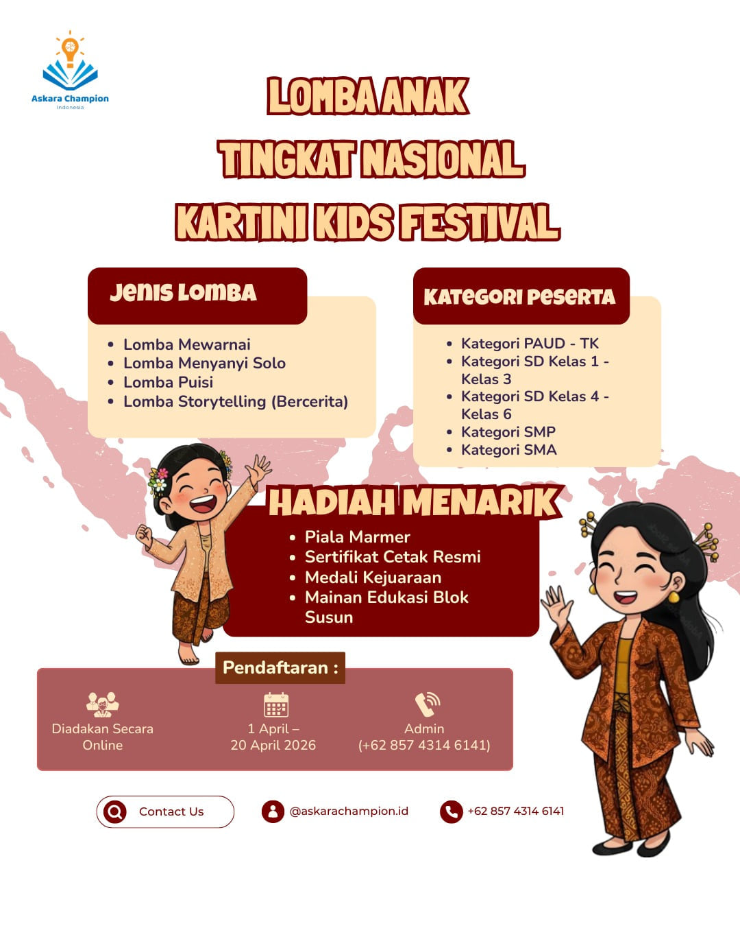 Kartini Kids Festival 2026 - Poster 2