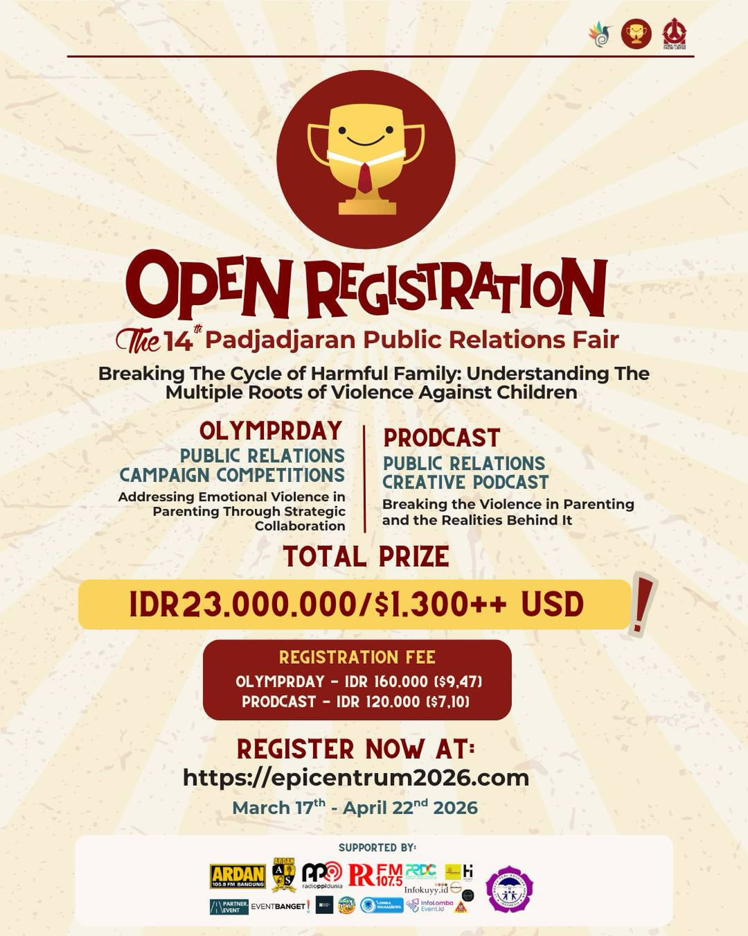 PPRF Epicentrum 2026 - Poster 2