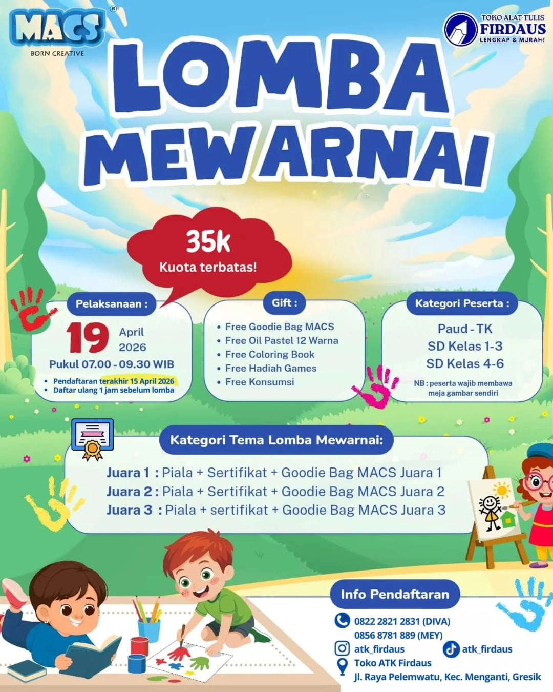 Lomba Mewarnai Anak - Poster 2