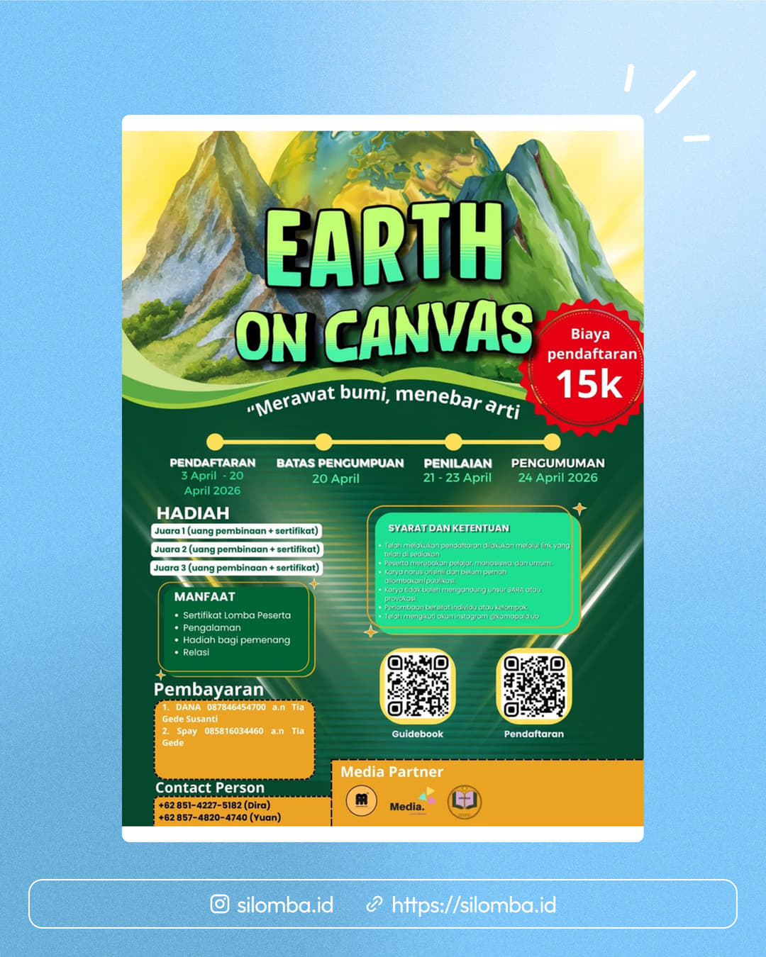 Earth on Canvas 2026 - Poster 1