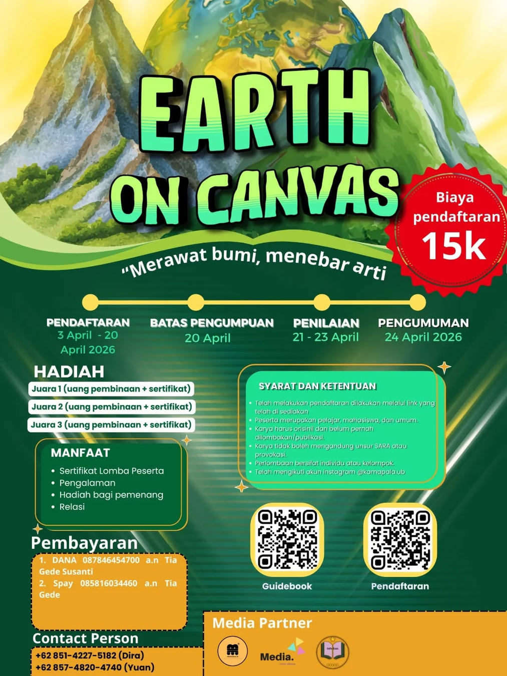 Earth on Canvas 2026 - Poster 2