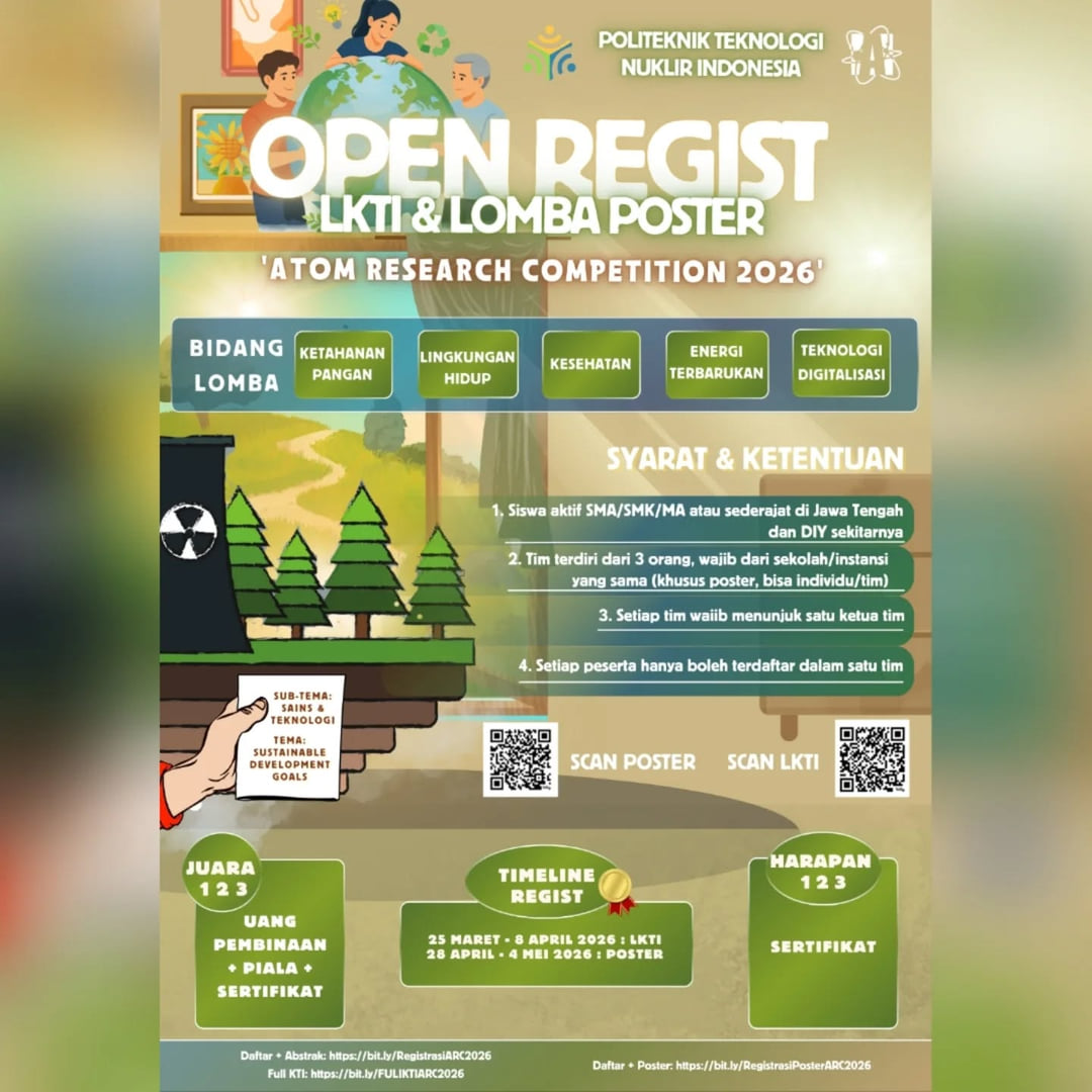 Atomic Research Competition (ARC) 2026 - Poster 2