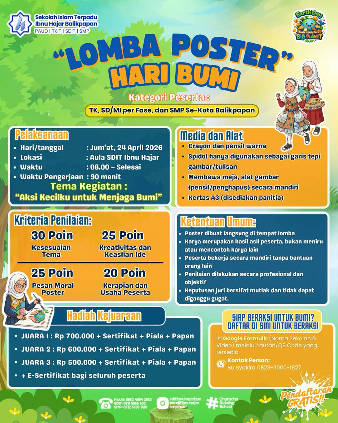 Lomba Poster Hari Bumi 2026 - Poster 2