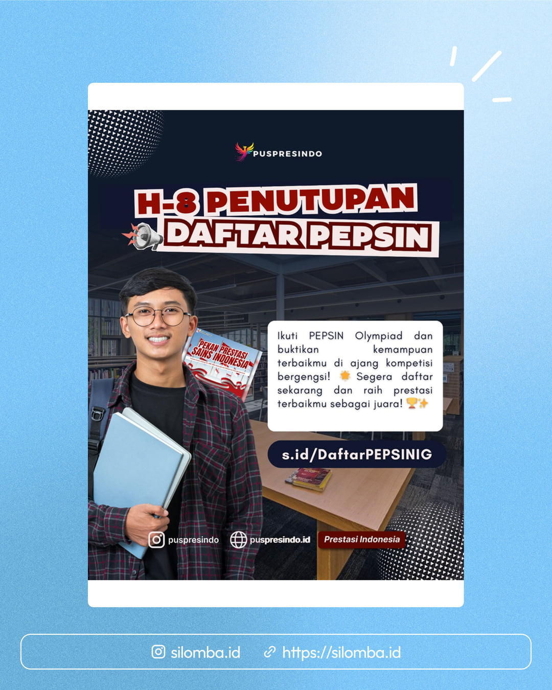 PEPSIN โ Pekan Prestasi Sains Indonesia - Poster 1