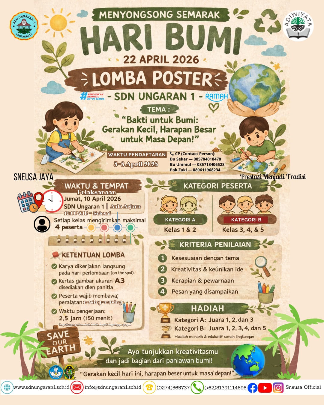 Lomba Poster Hari Bumi 2026 - Poster 2