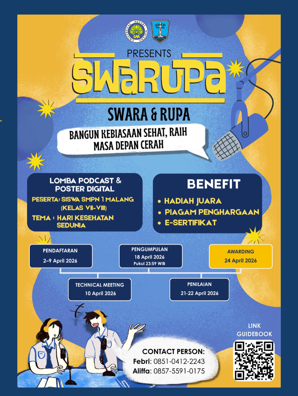 SWARUPA 2026: Lomba Podcast & Poster Digital - Poster 2