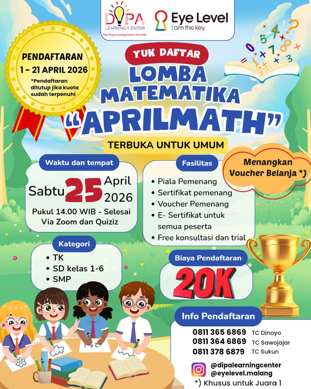 APRILMATH 2026 - Poster 2