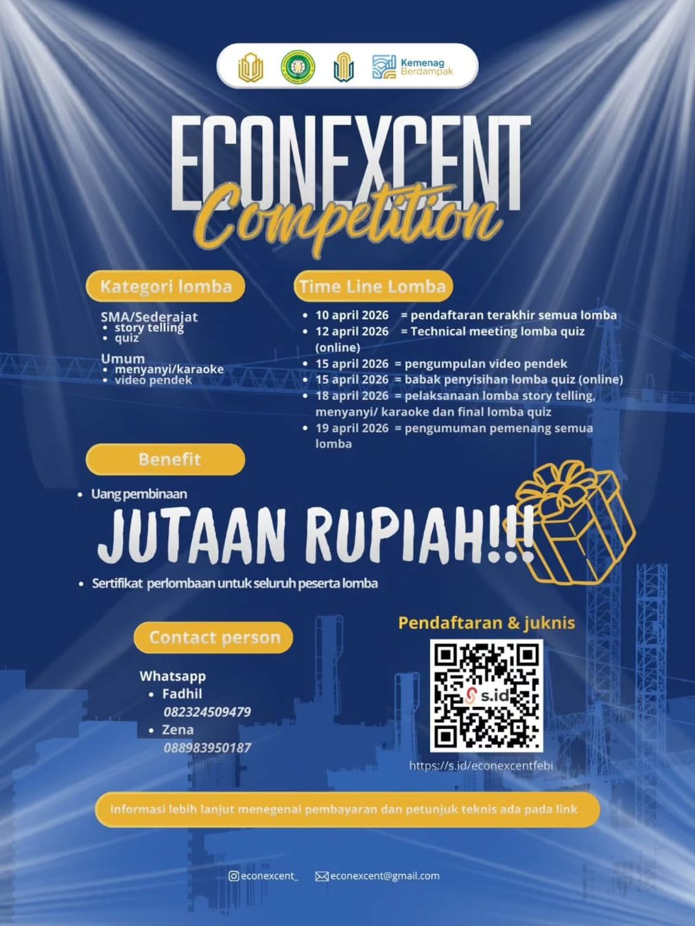 ECONEXCENT Competition 2026 - Poster 2