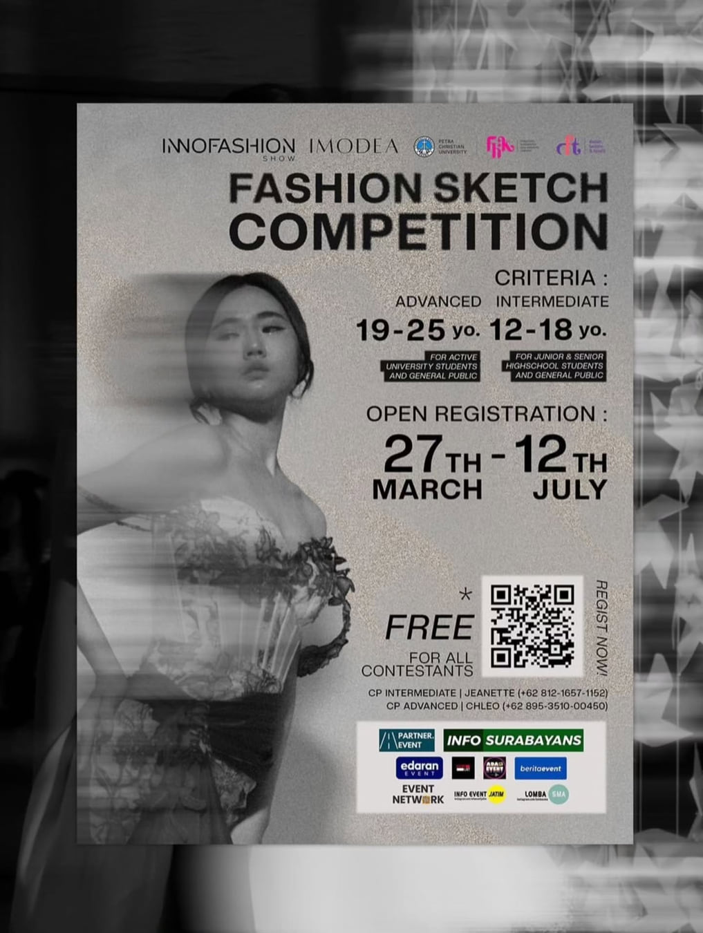 FASHION SKETCH COMPETITION - Poster 2