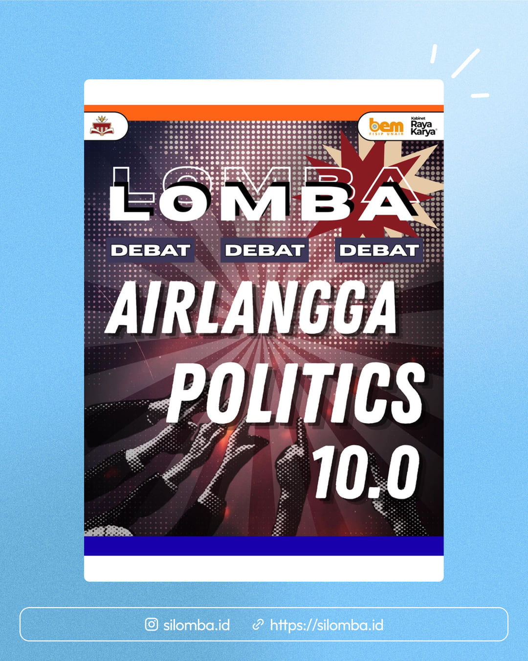 Airlangga Politics 10.0 - Poster 1