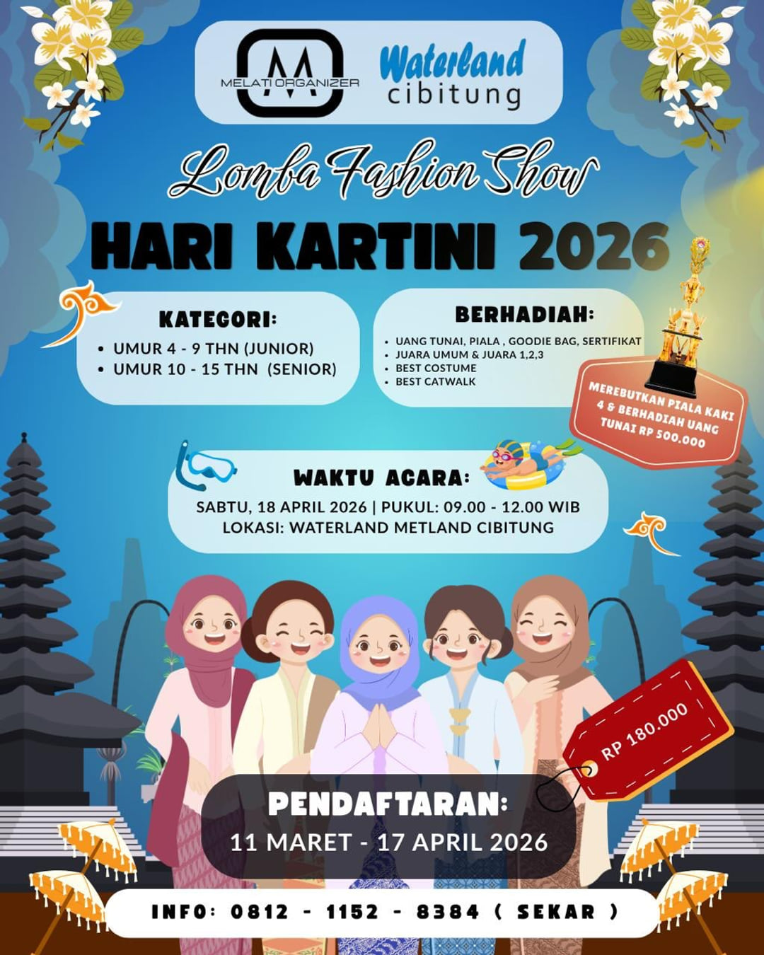 Lomba Fashion Show Hari Kartini 2026 - Poster 2