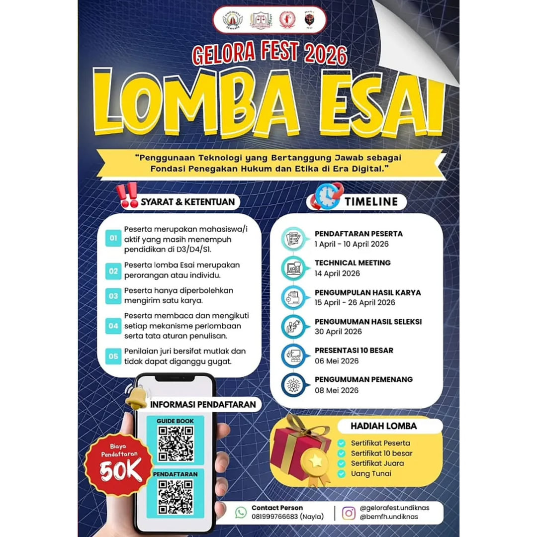 Lomba Esai & Pidato - Poster 2