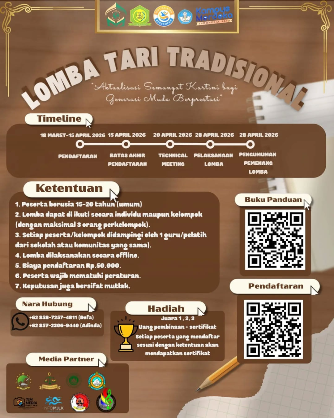 LOMBA HAR KARTINI 2026 - Poster 2