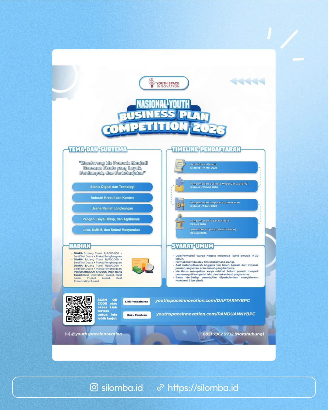 National Youth Business Plan Competition 2026 - Poster 1