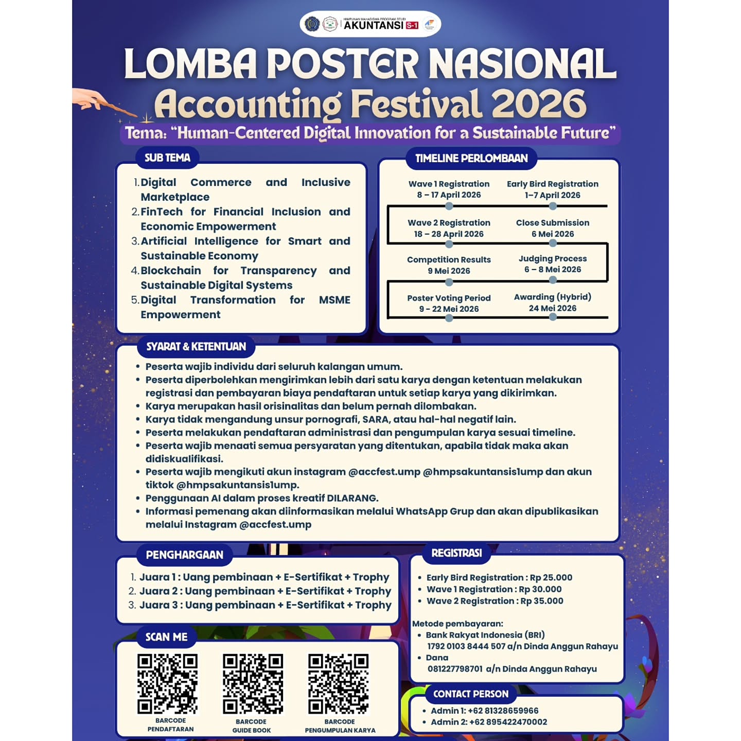 Lomba Poster Nasional ACCFEST 2026 - Poster 2