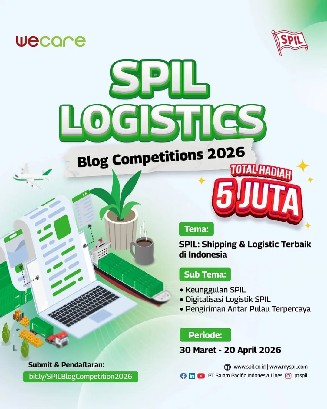 SPIL Logistics Blog Competition 2026 - Poster 2